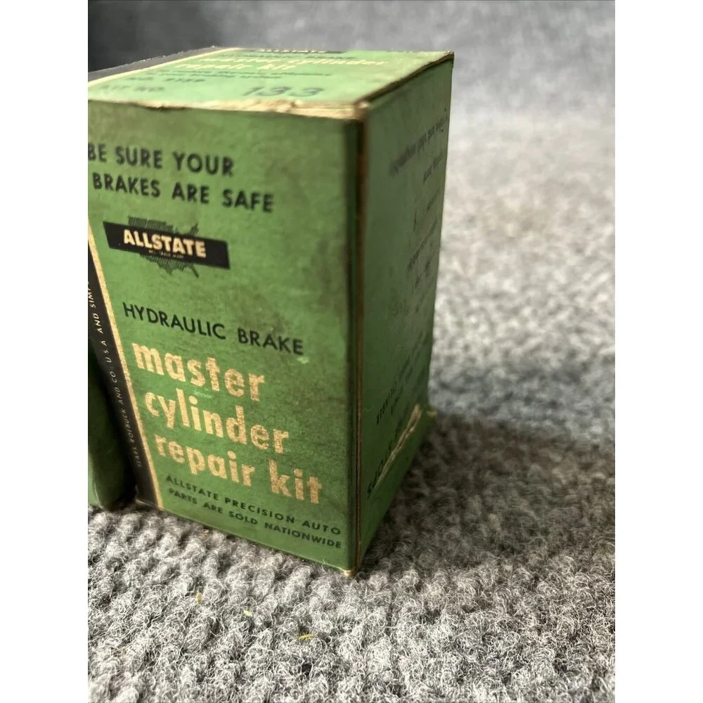 Vtg Advertising Allstate Car Parts Wheel Cylinder Repair Kit